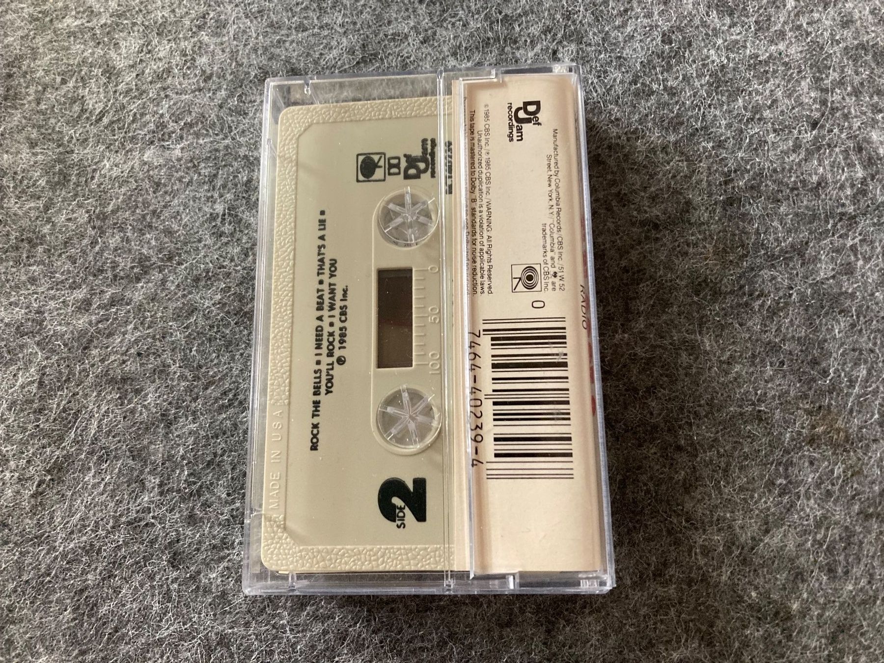 Musicassette: L.L. Cool J - Radio (MC) – Usato da Fribourg venduto da Karushi 2