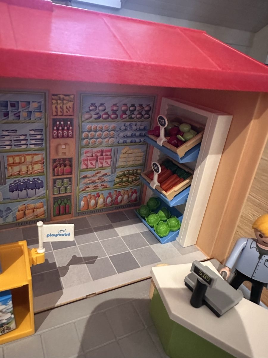 Playmobil Giocattoli: Playmobil Supermarkt – Usato da Berikon venduto da Holzweinkisten 5