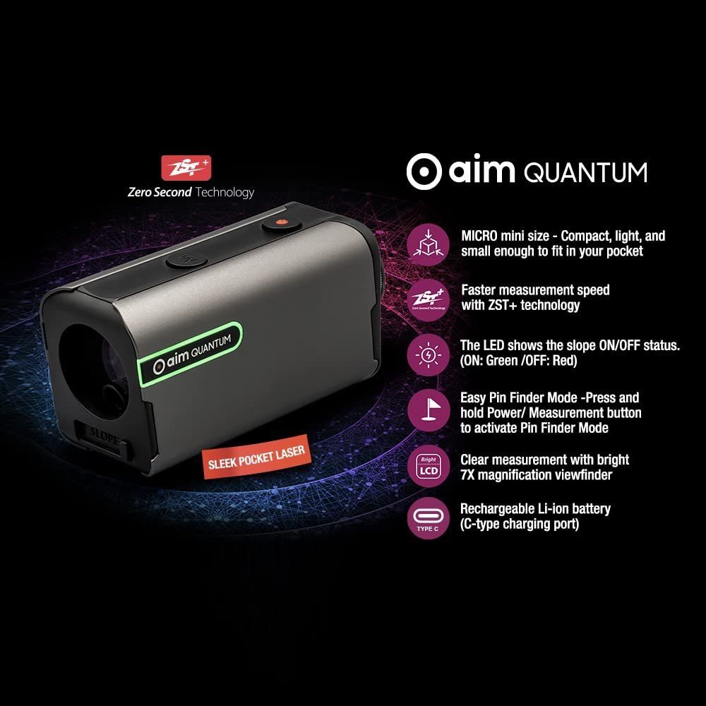 Misurare: Golfbuddy Quantum Rangefinder / Laserentfernungsmesser – Nuovo (secondo la descrizione) da Rotkreuz venduto da Squirrel_00 6