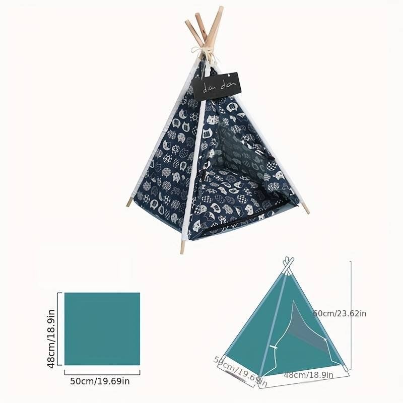 Liege- & Schlafplätze: Vorhang Hundehütte – Neu und originalverpackt aus Lopagno von CLep 1
