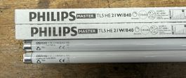 Leuchtstoffröhren FL Osram/Philips TL5 21W 840 85cm 4 Stück