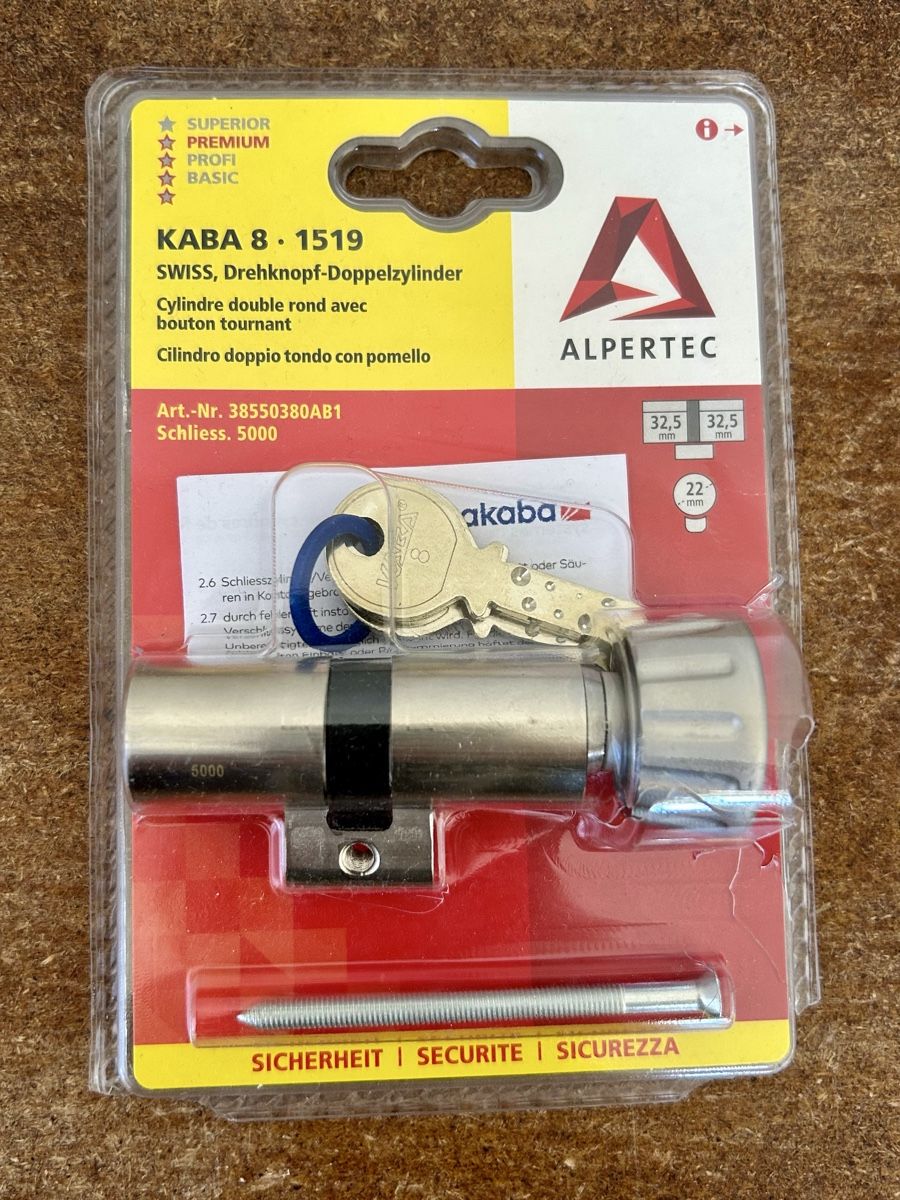 Kaba Altri prodotti elettronici: Cylindre double KABA 8-1519 ferm. 5000 neuf – Nuovo (secondo la descrizione) da Lausanne venduto da TelmaLouise70 2