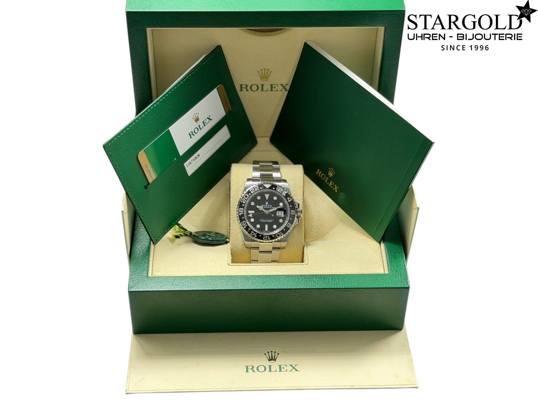 Rolex Orologi: Rolex GMT-Master II - 116710LN – Usato da Zürich venduto da Stargold-Uhren 1