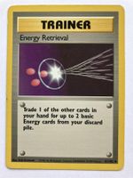 Energy Retrieval - Base Set - Pokemon