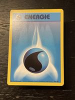Pokemon Base Energie Wasser blau 102/102