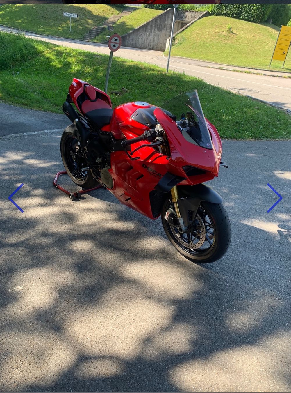 Ducati Strada: Ducati Panigale 1.Hand inkl. Garantie – Usato da Riedholz venduto da Riedholz-Garage 3