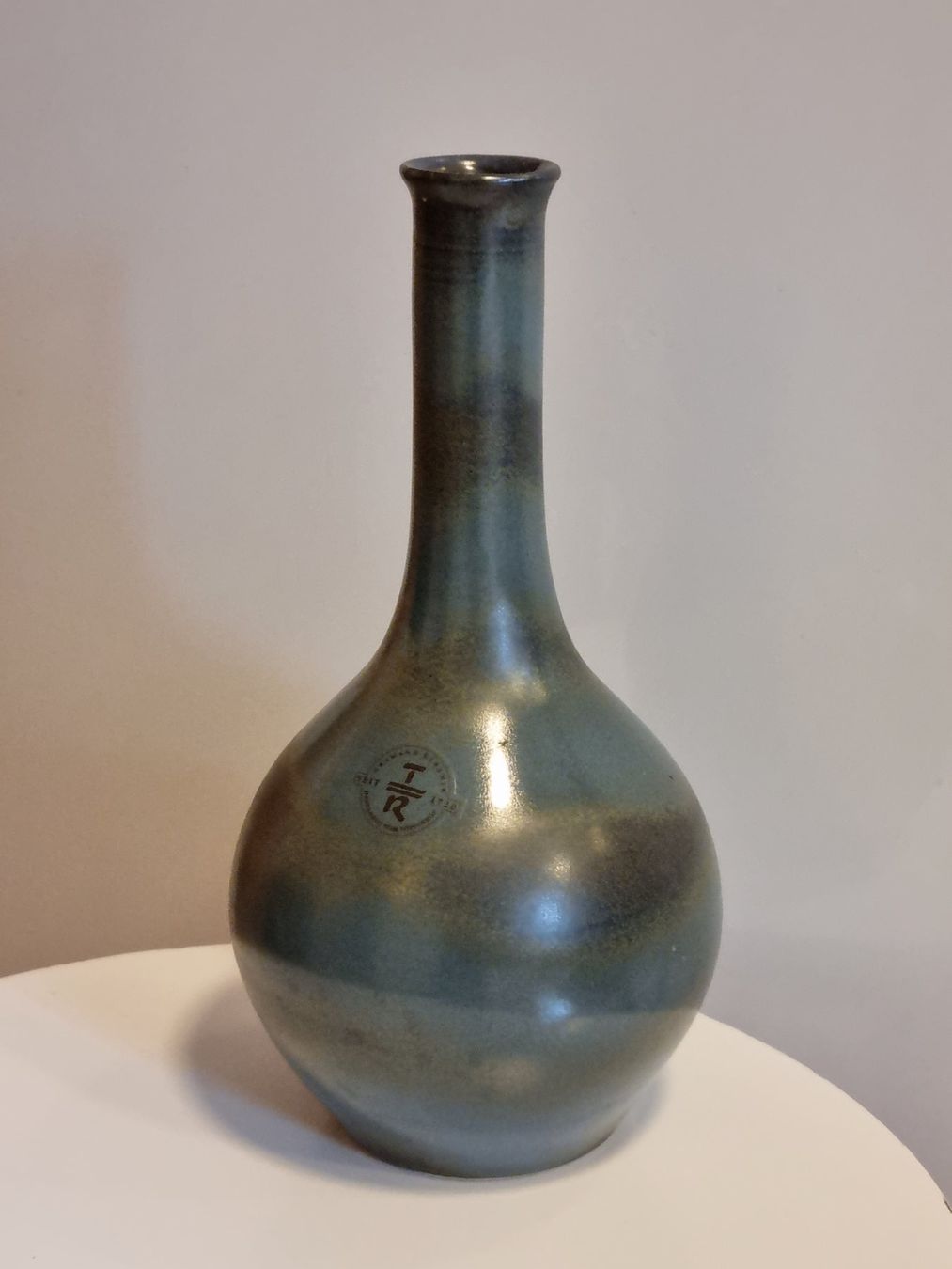 Vasi & Recipienti: Gramann Keramik Vase TR Studio Keramik blau – Usato da Scharnachtal venduto da devin03 7
