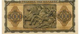 Griechenland 5000 Drachmai 1943 P-122 UNZ