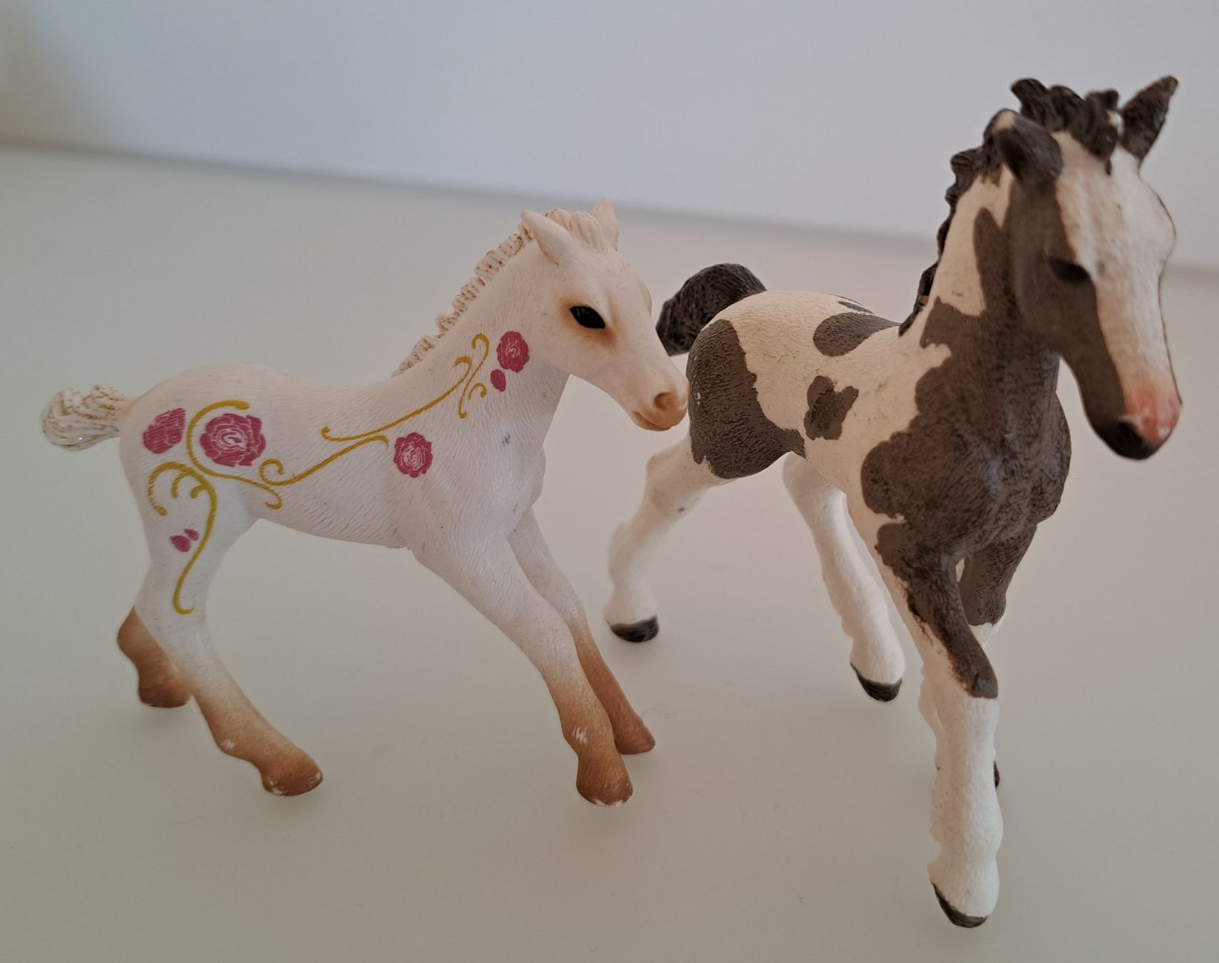 Schleich Statuette: Schleich Fohlen, 2 Stk – Usato da Langendorf venduto da thesi246 1