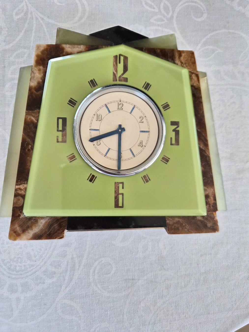 Orologi da terra & Orologi da parete: Tischuhr Marmor – Usato da Chabrey venduto da Horology