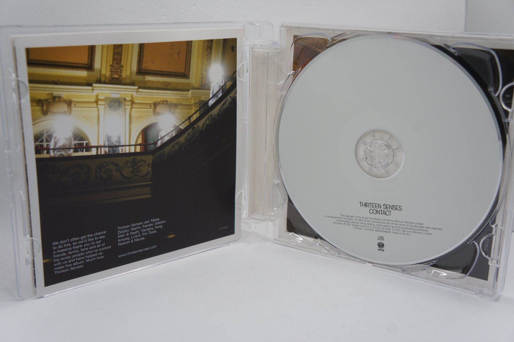 CD: CD Thirteen Senses – Contact – Usato da Ernetschwil venduto da luisvonerni 2