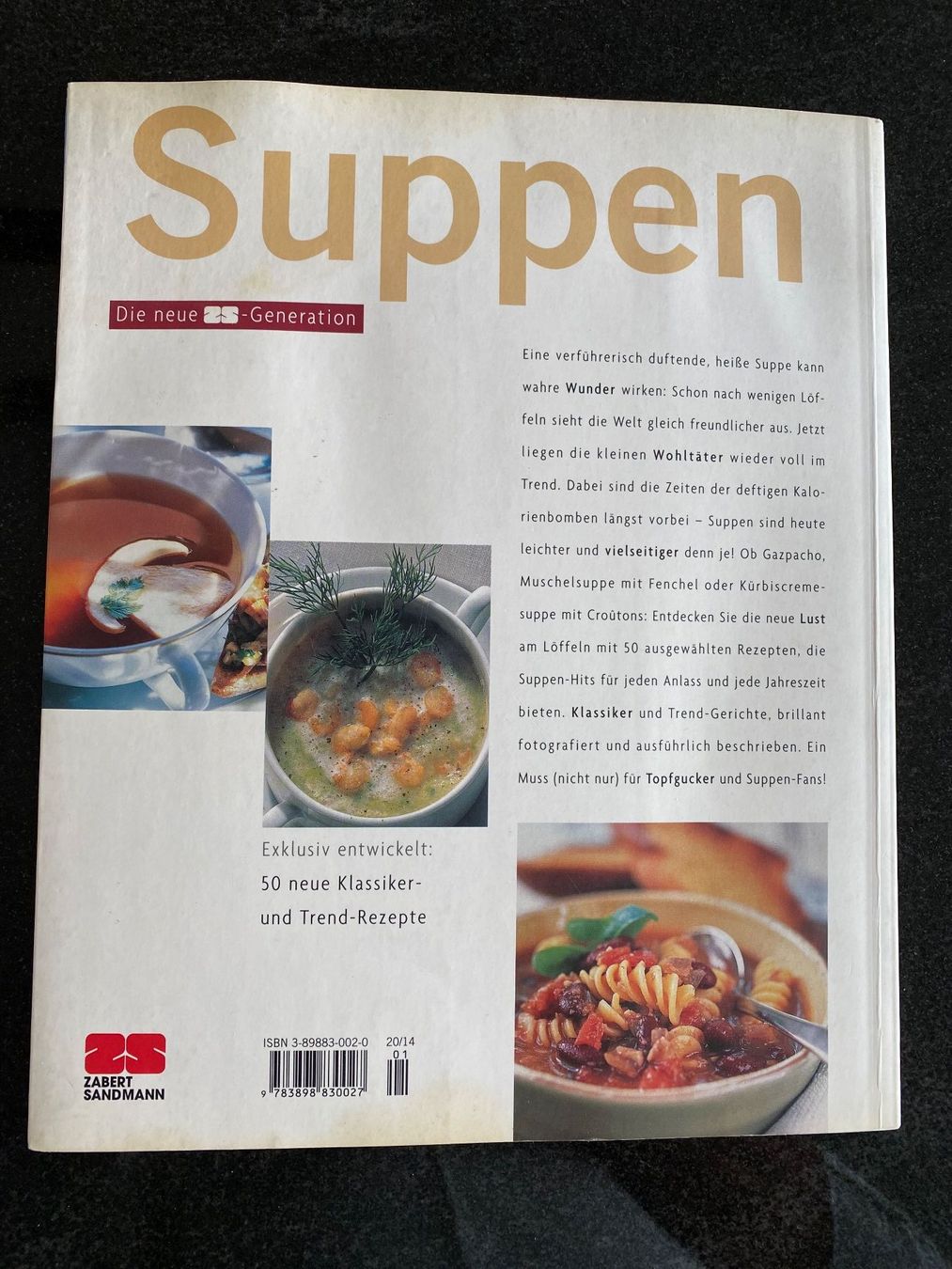 Libri: Zabert Sandmann - Suppen - Kochbuch – Usato da Meisterschwanden venduto da Lapins2019 1