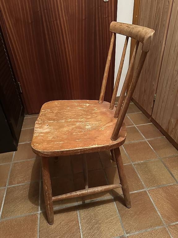 Stühle: Stuhl, Holz, vintage – Gebraucht aus Binningen von C0llin 1