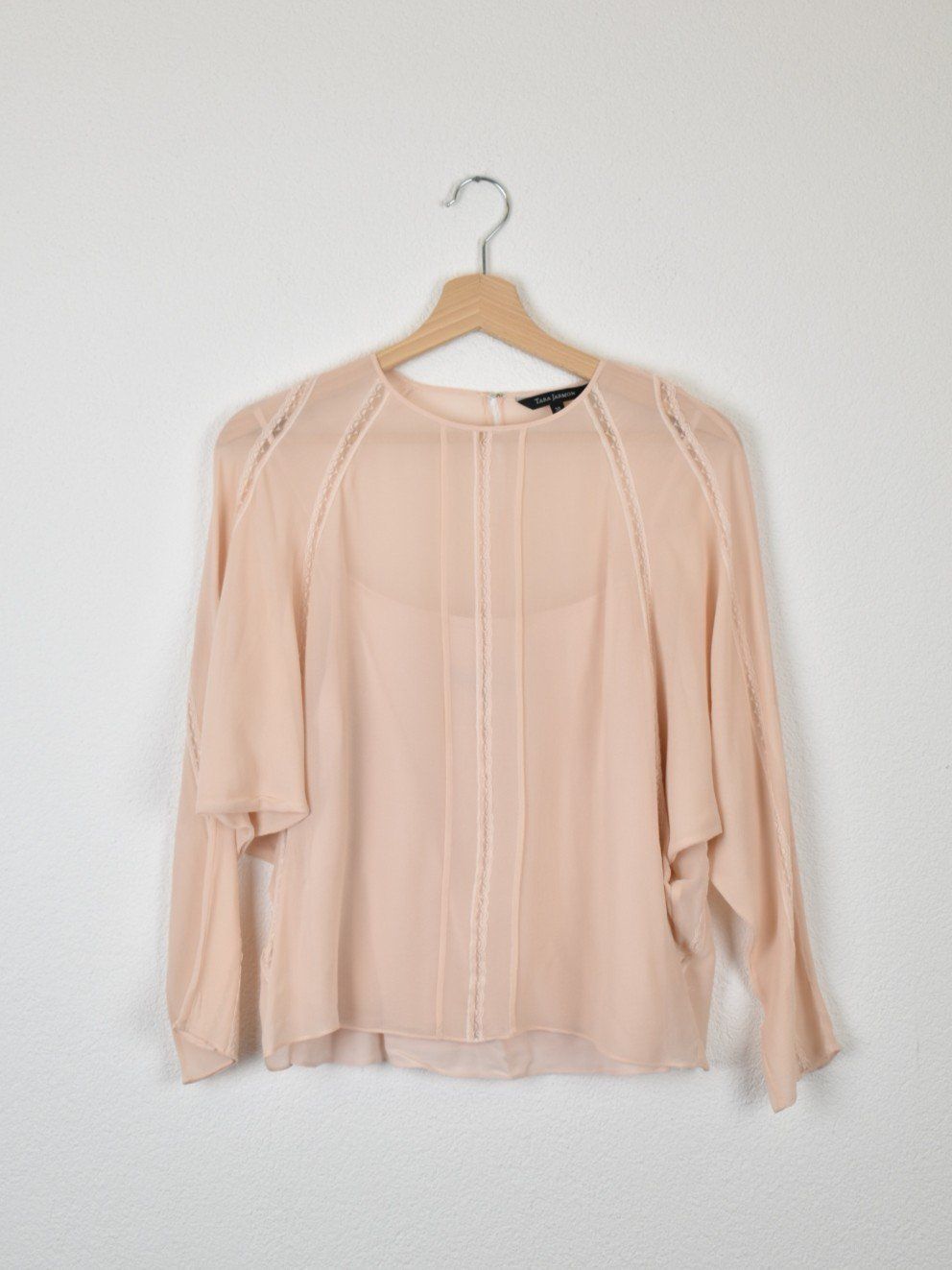 Tara Jarmon Blusen: Tara Jarmon Seidenbluse, Gr.36, nude-rosa – Gebraucht aus Nürensdorf von 2ND_STORY