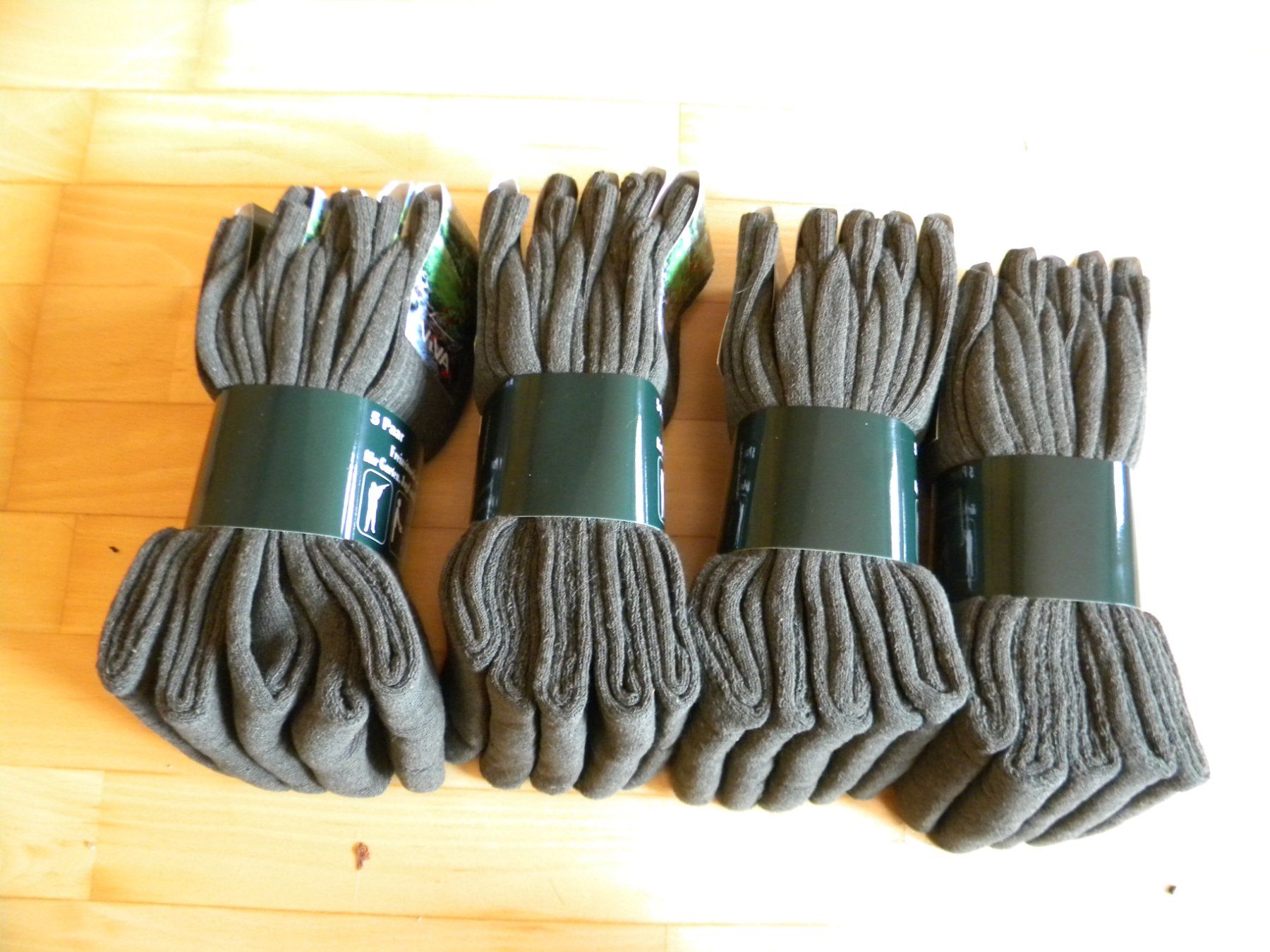 Calze: Warme Baumwoll-Socken 20x – Nuovo e nell'imballaggio originale da Bühler venduto da Wini100 1