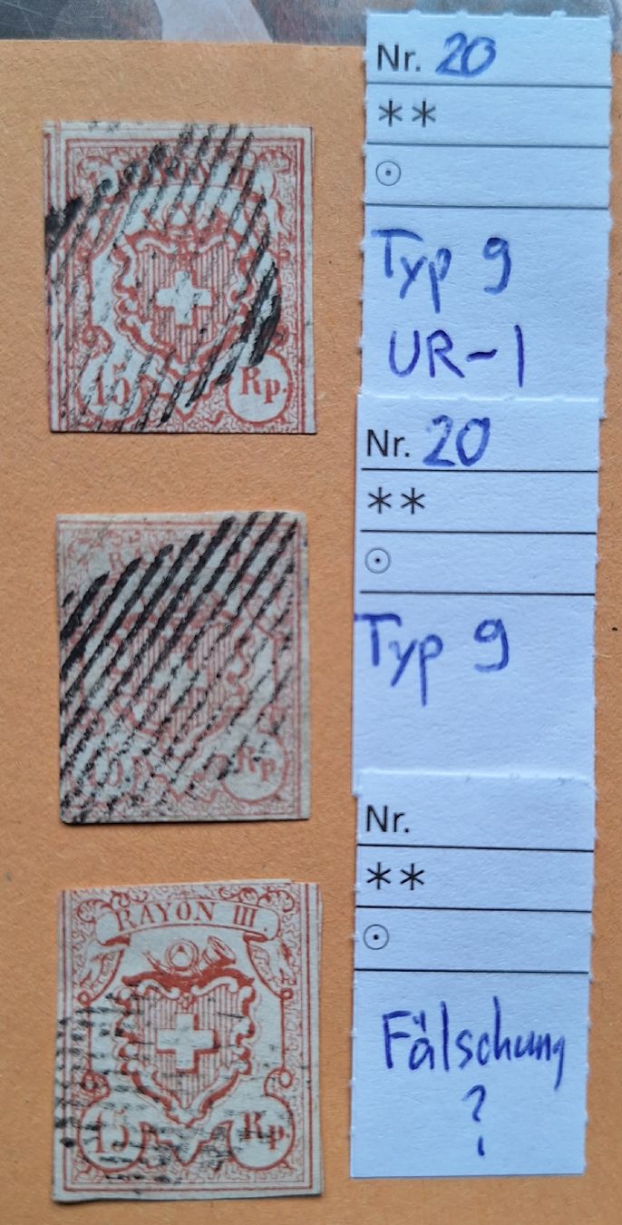Tous les timbres: Lot Rayon Nr 20 – D'occasion à Balgach par SIMEON27