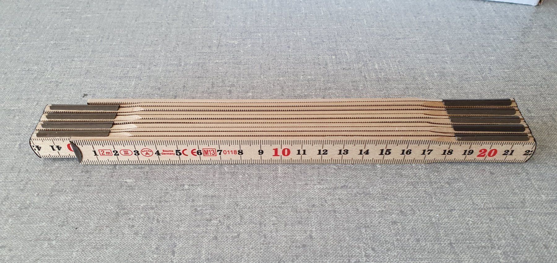 Messen: Meterstab aus Holz (Rotbuche), 10er-Pack – Neu und originalverpackt aus Ebnat-Kappel von belcolorag 1