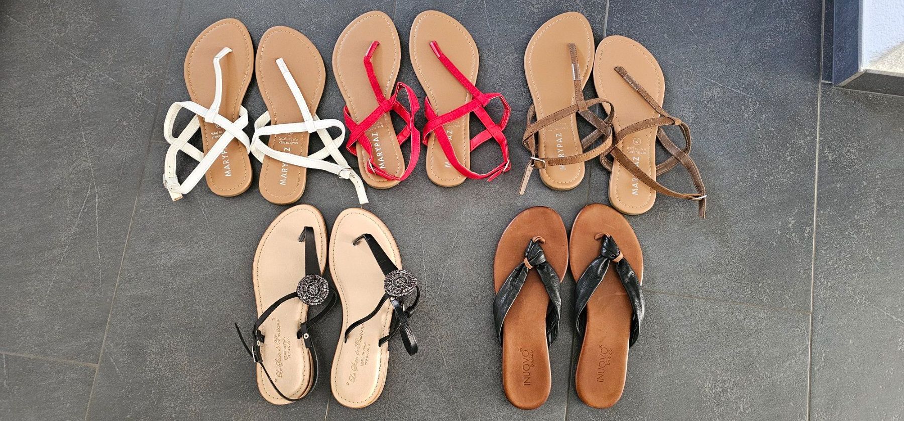 Scarpe da donna: Sandalen Grösse 39 – Nuovo (secondo la descrizione) da Rüti / ZH venduto da Diver40