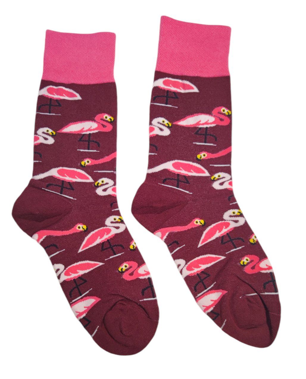 Calze: Socken Flamingos – Nuovo e nell'imballaggio originale da Zürich venduto da amysmith