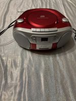 CD-Player Radio Soundmaster rot guter Zustand