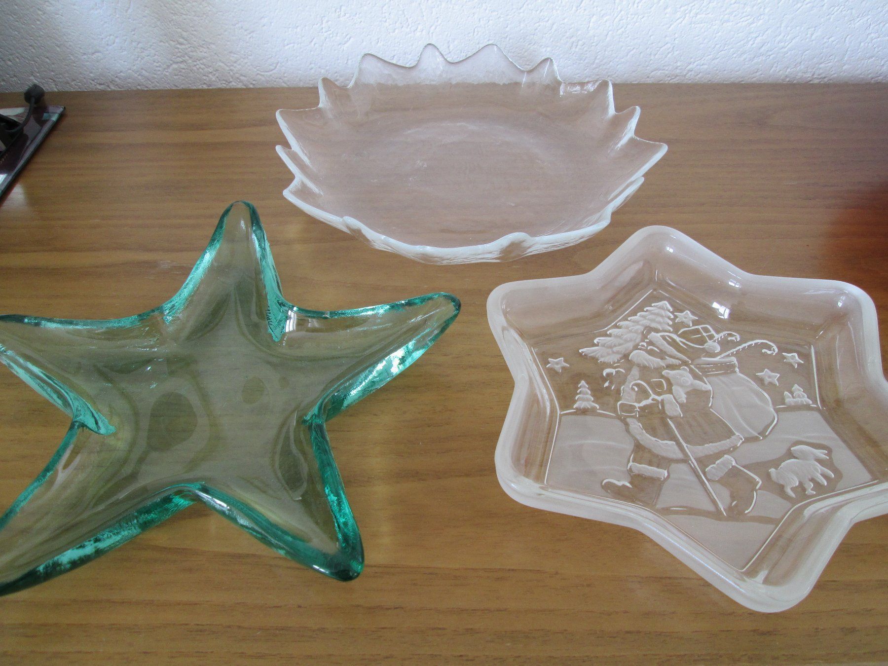 Tutte le decorazioni: 3stk.Glas Dekoschale- Stern – Usato da Movelier venduto da KRASI61 4