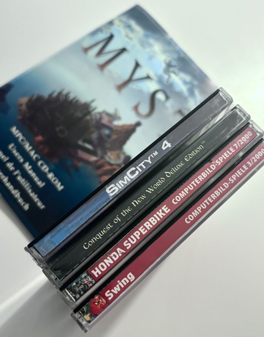 Spiele: PC GAMES, DISC, 4STK., ANLEITUNG, VINTAGE, CONQUEST... – Gebraucht aus Dachsen von Sven_Jasper 4