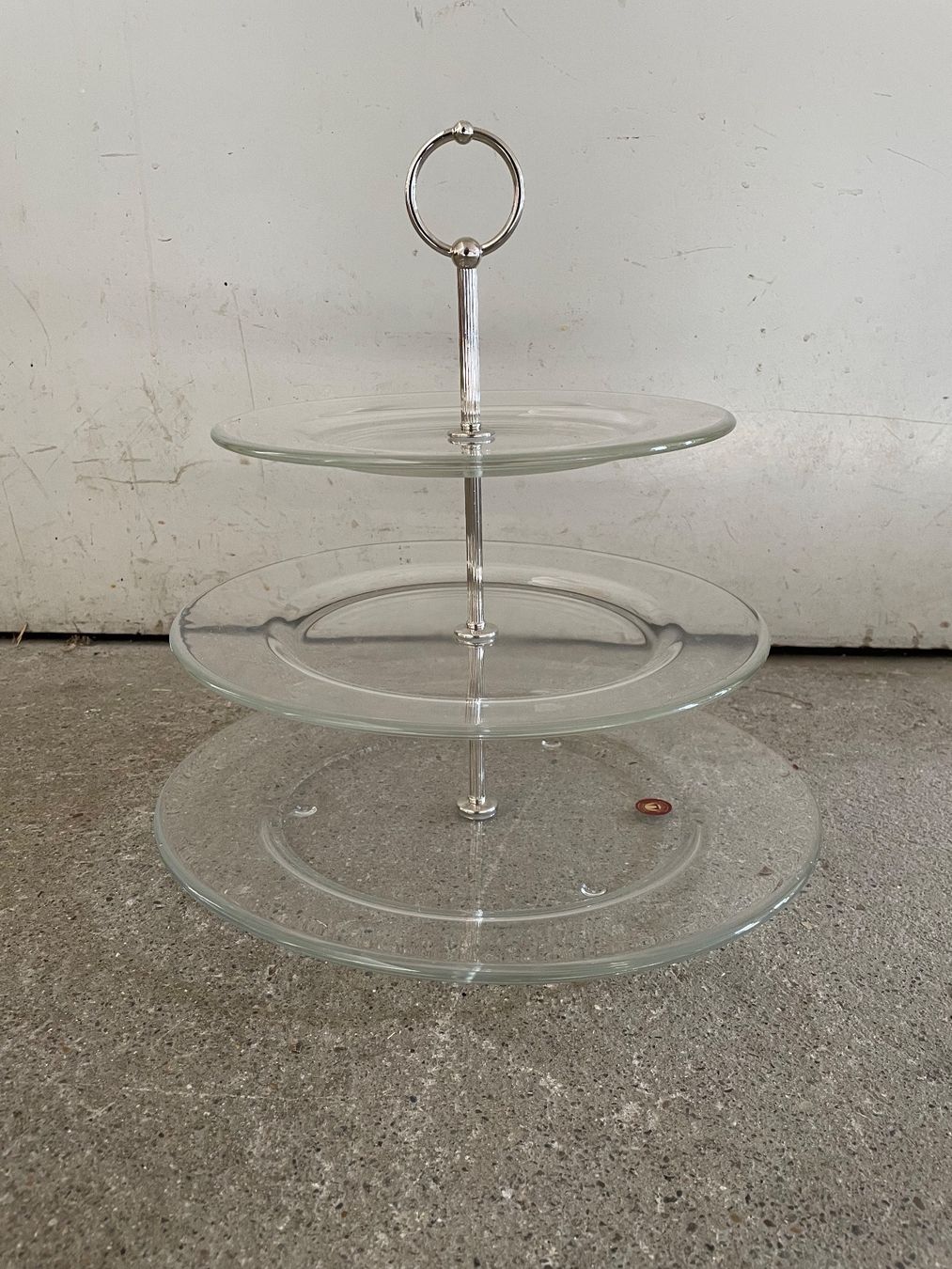Piatti di portata: Etagere aus Glas – Usato da Neunkirch venduto da autoscooter57