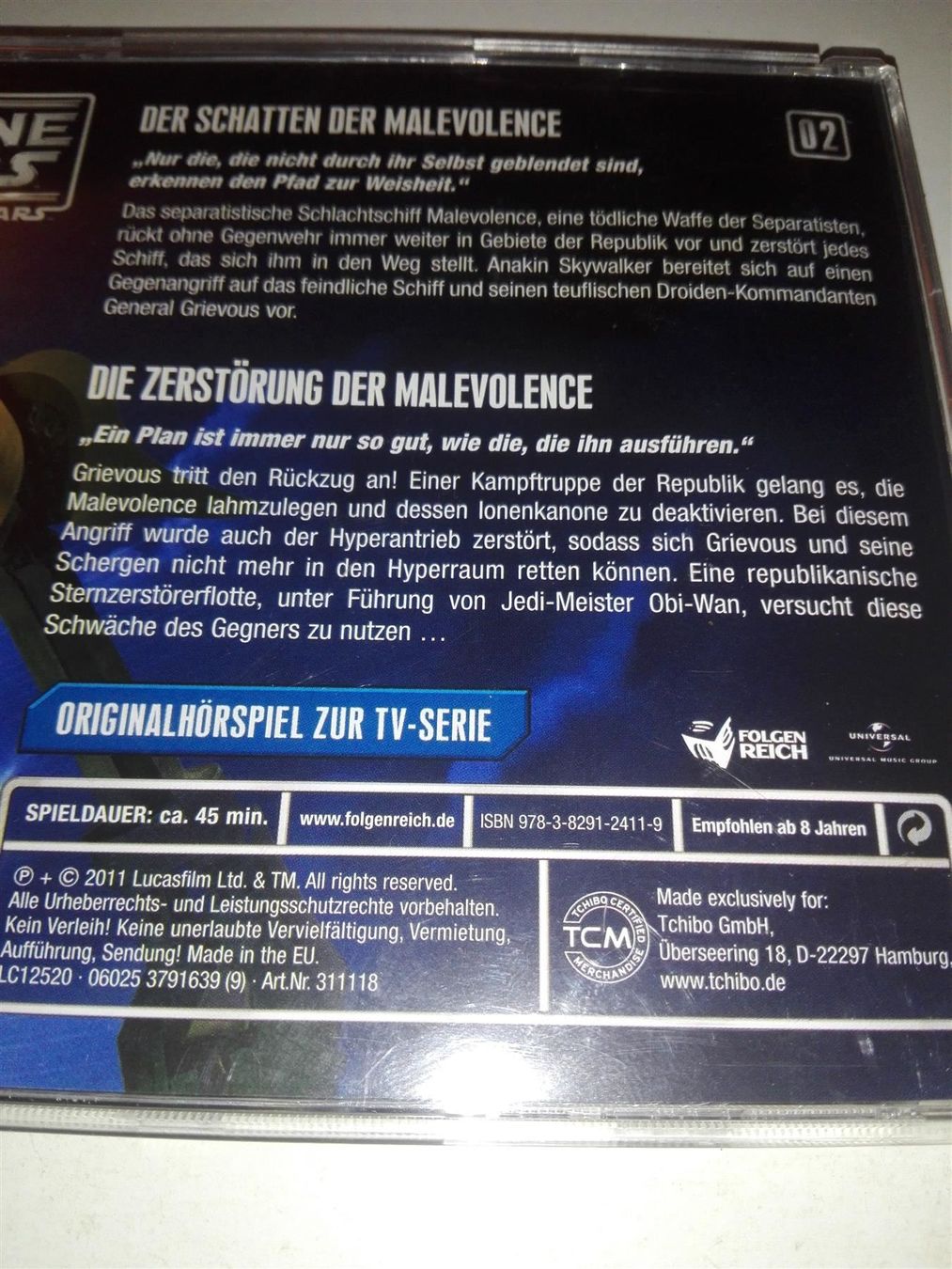 Audiolibri: Star Wars - The Clone Wars  (1 + 2) – Usato da St.Galllen venduto da elkaphone 6