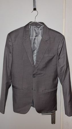 Costume deux pièces gris Maritex T46 bon état