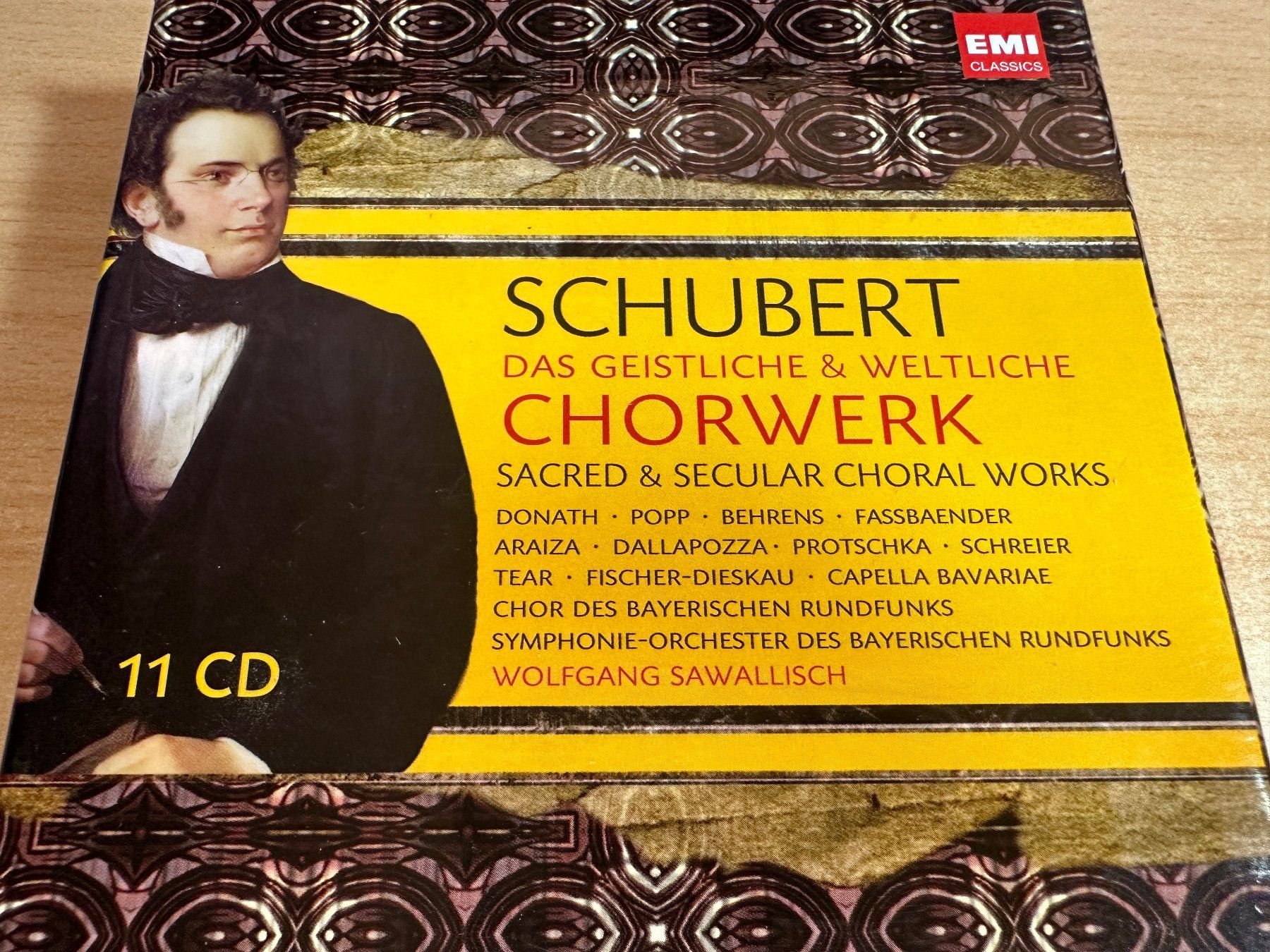 CD: Schubert Donath Popp Behrens Geistliche & Chorwerk 11 CD – Usato da Rikon im Tösstal venduto da Alpenmutz