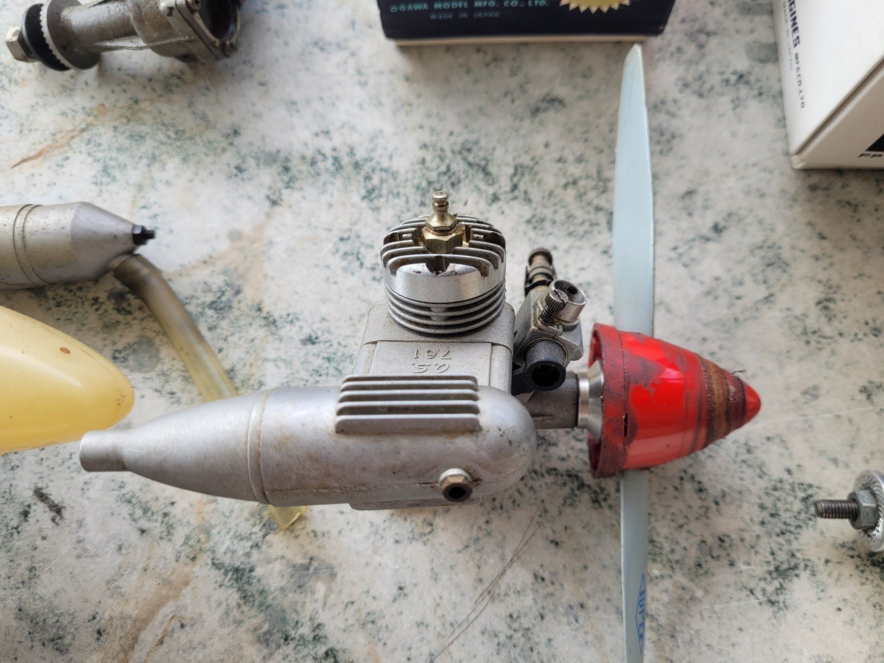Modellismo RC: Lot OS Max Motoren, zum herrichten, oder Ersatzteile – Difettoso da Winterthur venduto da testi67 3