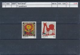 2007 "Art brut", ** postfrisch