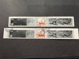 Russia / USSR 1966  Mi. 3296-98 2x  gestempelt   (E722)