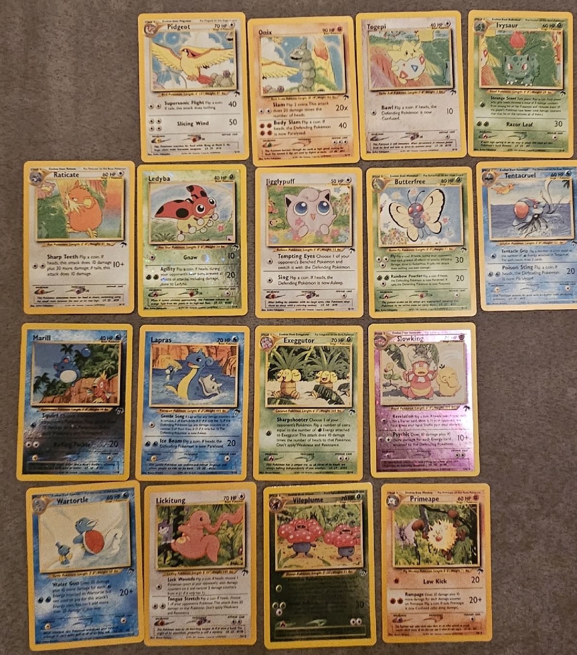 Pokémon Sammelbilder & Trading cards: Southern island pokemon 2-18 – Gebraucht aus les verrieres von atom82 1