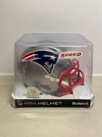 New England Patriots Mini Helmet Speed