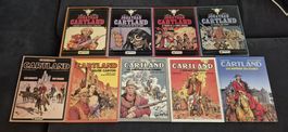LOT CARTLAND TOME 2 À 10 BD VINTAGE 1976 À 1995 WESTERN FR
