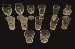 13 schöne Kleingläser