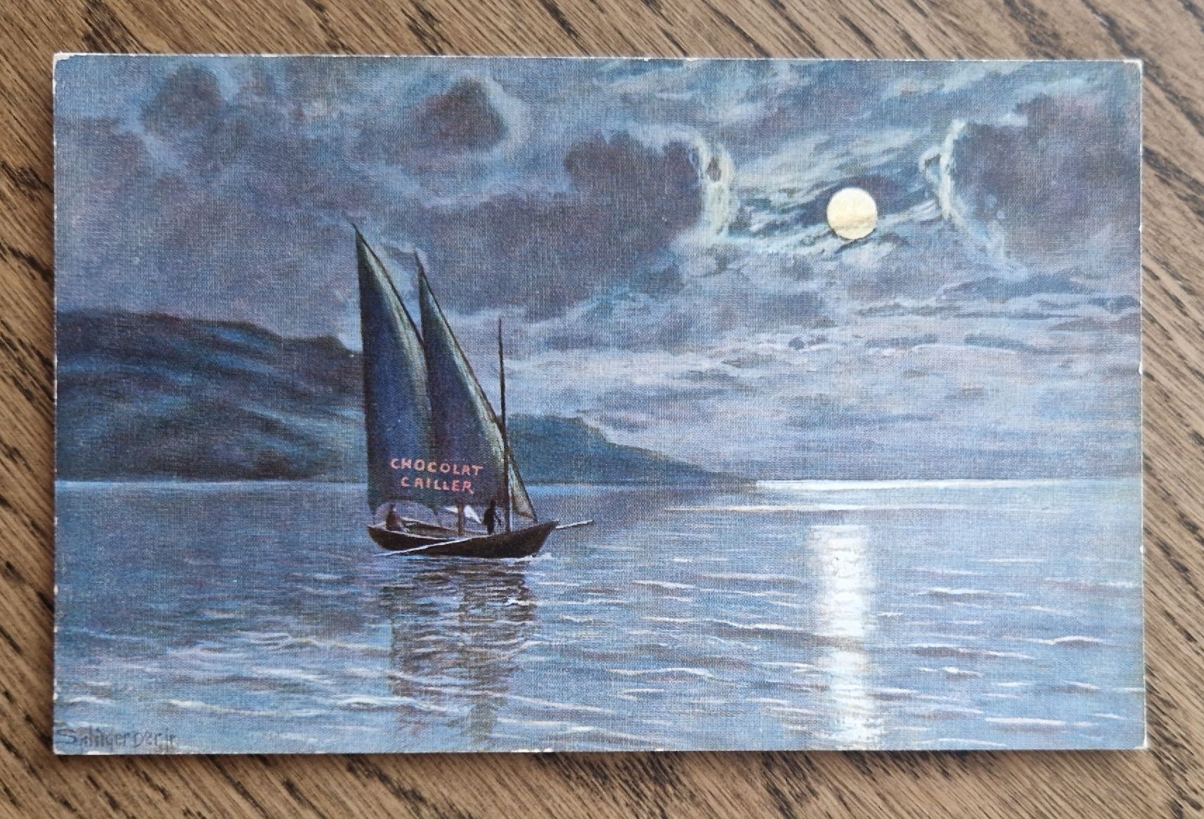 Cartoline postali: 10 Werbekarten Chocolat Cailler  – Usato da Ebikon venduto da Donar50