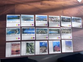 Briefmarken Sammlung Vanuatu The Scenery, Top Zustand!