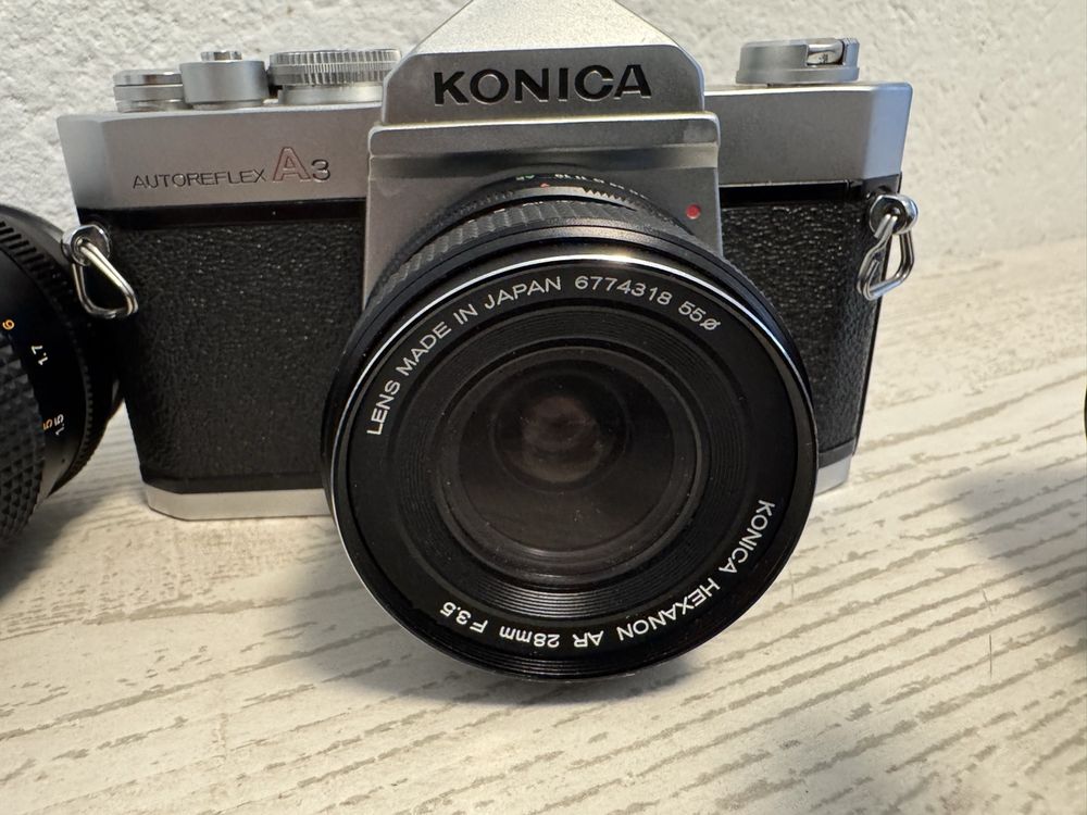 Konica Appareil photo: Konica autoreflex a3 Fotoapparat – D'occasion à Zunzgen par milesdavis76 1