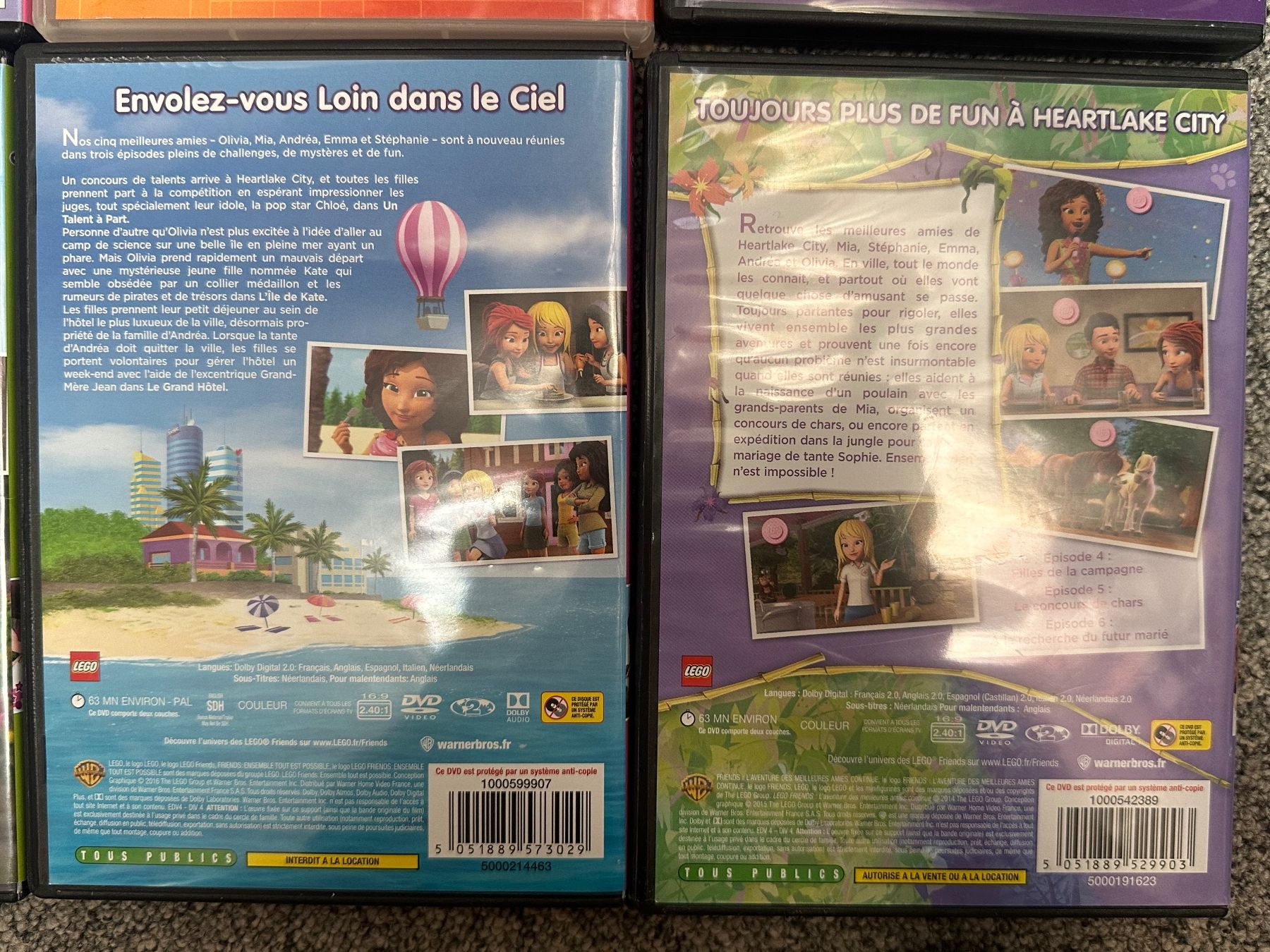 Tous les DVDs: DVD Lego Friends et Winx – D'occasion à Givisiez par dor_xb9k 1