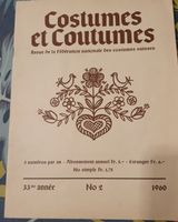 Costumes et Coutumes, Revue Suisse, 1960 - No 2