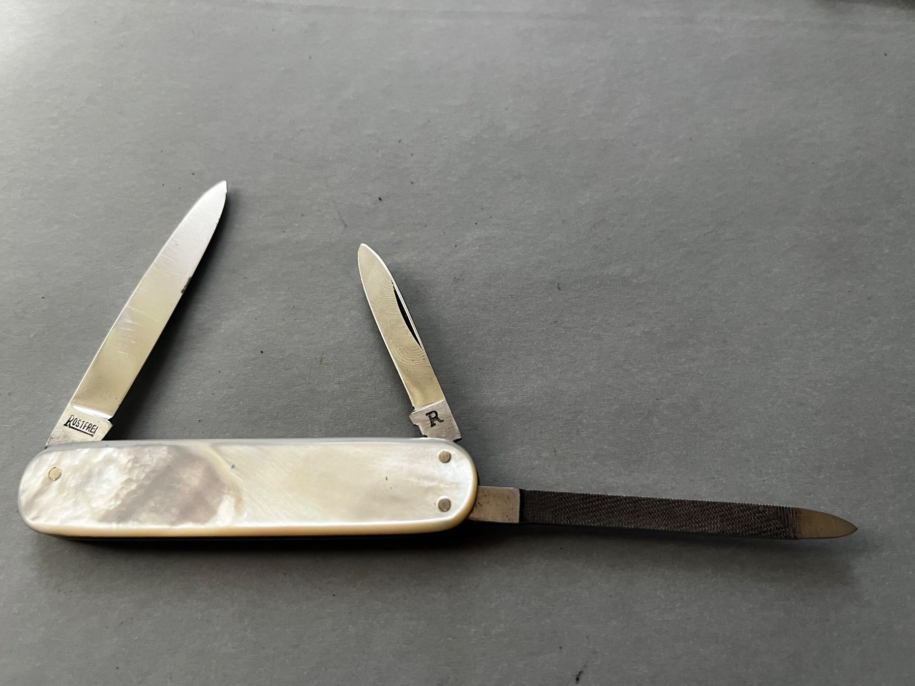 Solingen Coltelli tascabile: Altes Solingen Sackmesser 75 mm – Usato da Zürich venduto da FV.vintage 1