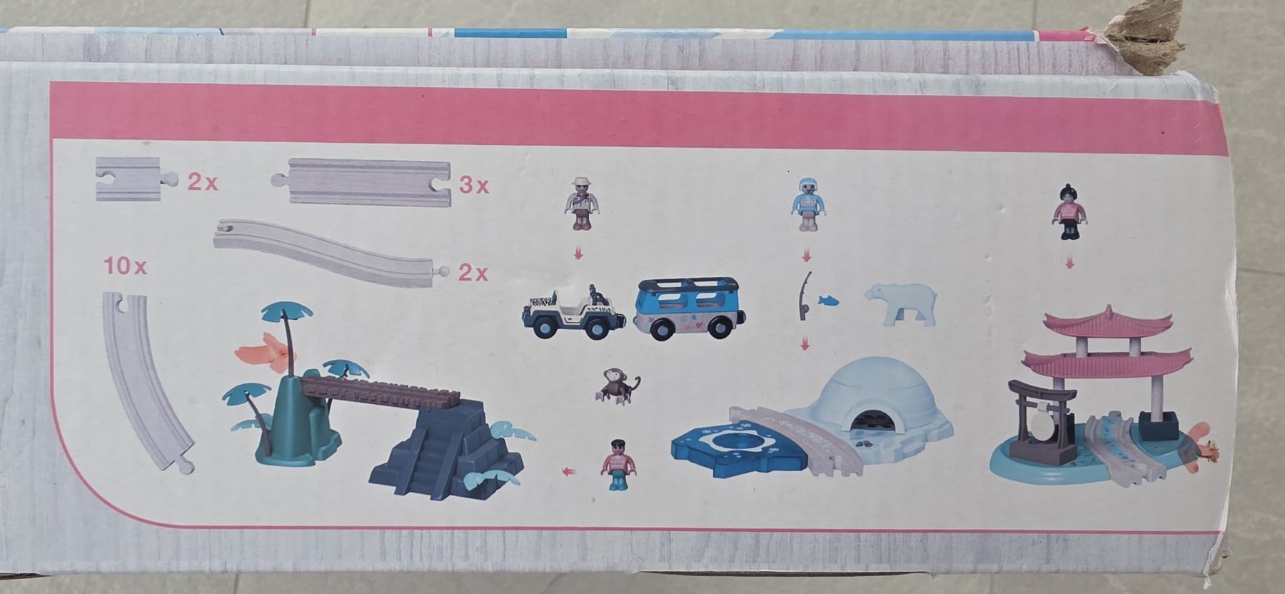 Giochi: Eisenbahnset "Weltreise" – Usato da Hildisrieden venduto da Beka23 2