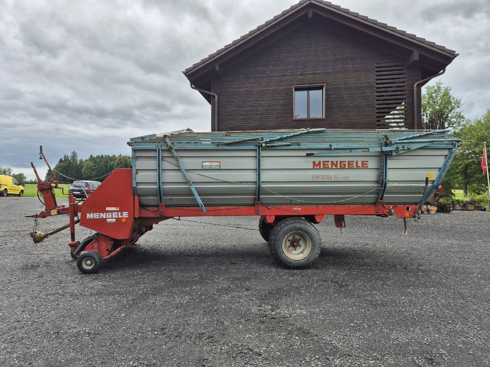 Mengele Rimorchi: Mengele Ladewagen – Usato da Neuenkirch venduto da rogu62