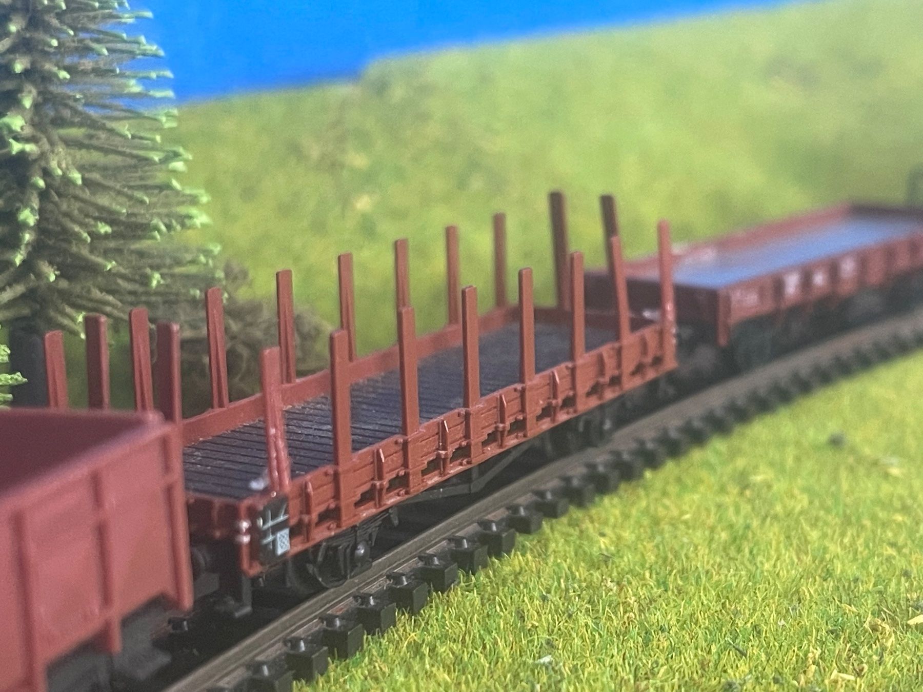 Modellini di ferrovie: 10 Güterwagen Spur N – Usato da Horn venduto da Cstaufer 6