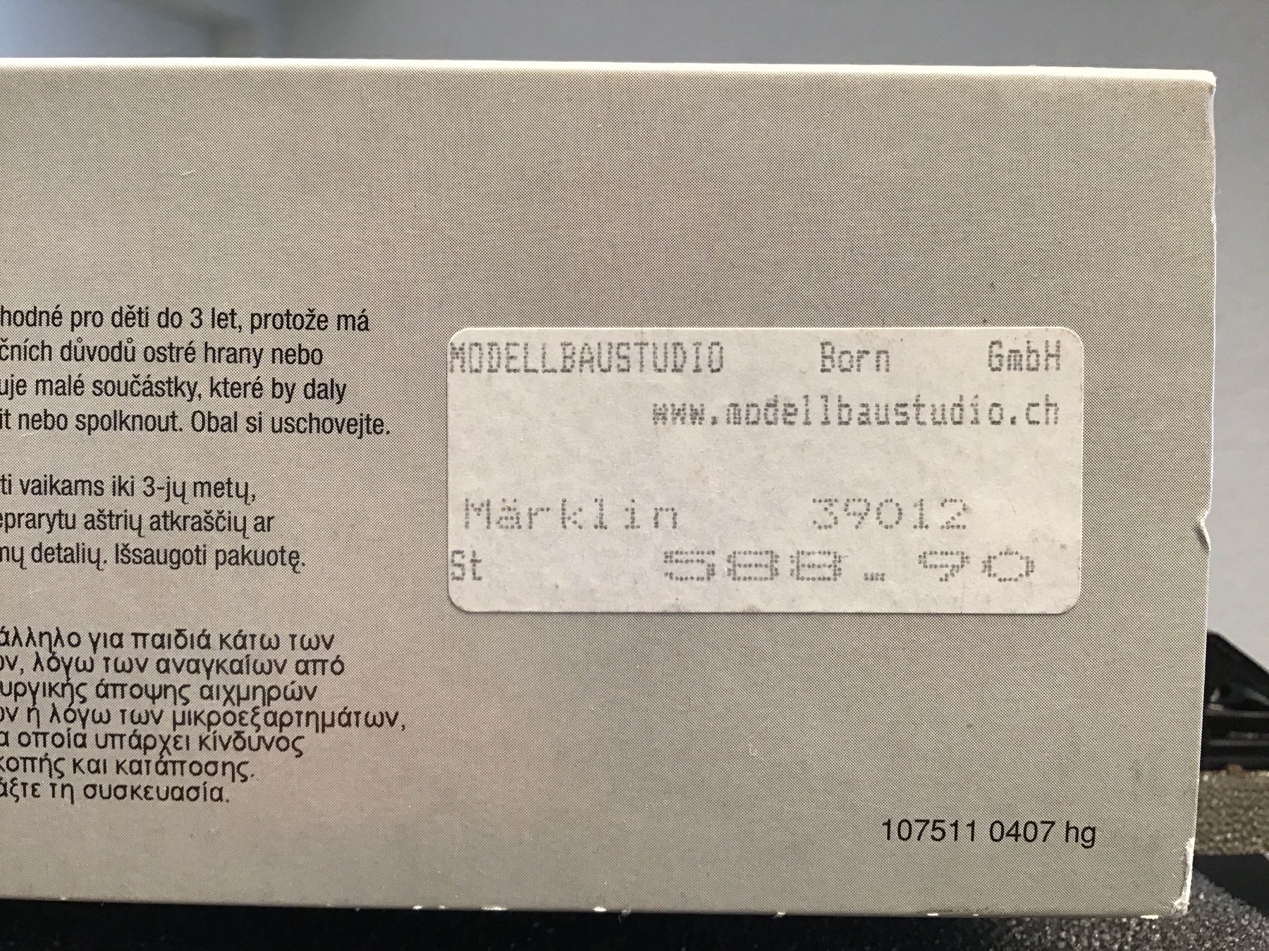 Märklin Modelleisenbahnen: Dampflokomotive Modell 98 321 MÄRKLIN DIGITAL – Gebraucht aus Männedorf von Modelle-aller-Art 6