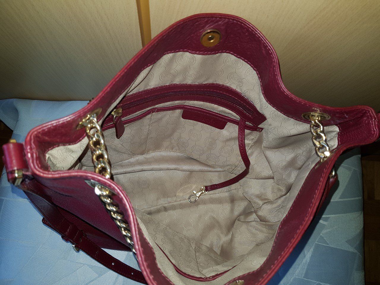 Michael Kors Borse da donna: Michael Kors Leder Handtasche/Umhängetasche – Usato da Basel venduto da Birs868 5