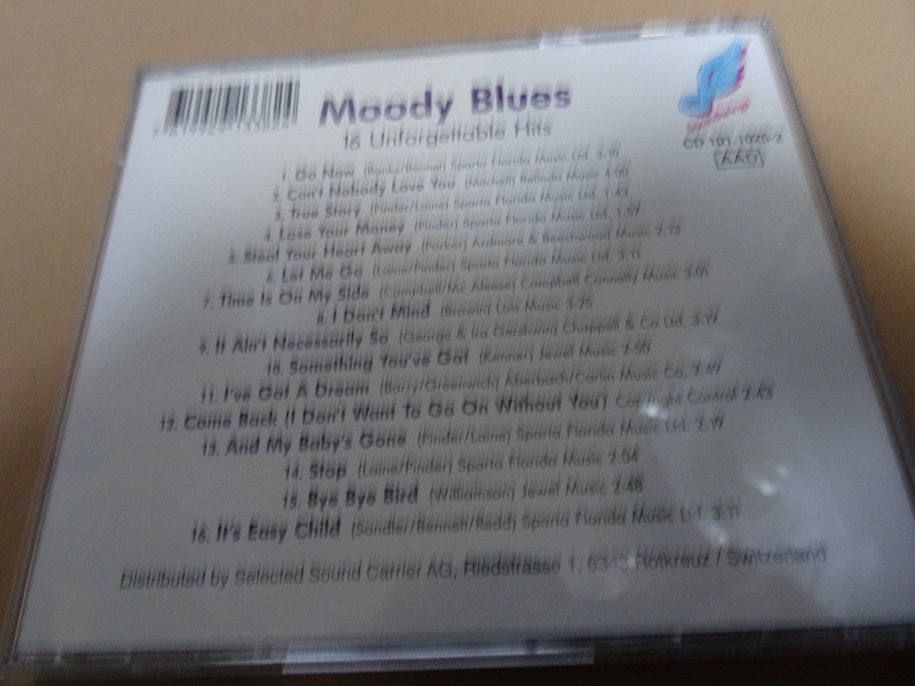 CD: Moody Blues - 16 Unforgettable Hits CD – Usato da Olten venduto da Disc-Ausverkauf 1