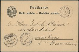 SH Trasadingen - Zwergstempel - Schaffhausen - Karte
